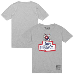 Mitchell & Ness - Denver Nuggets I Love This Team T-Shirt - Heather Gray