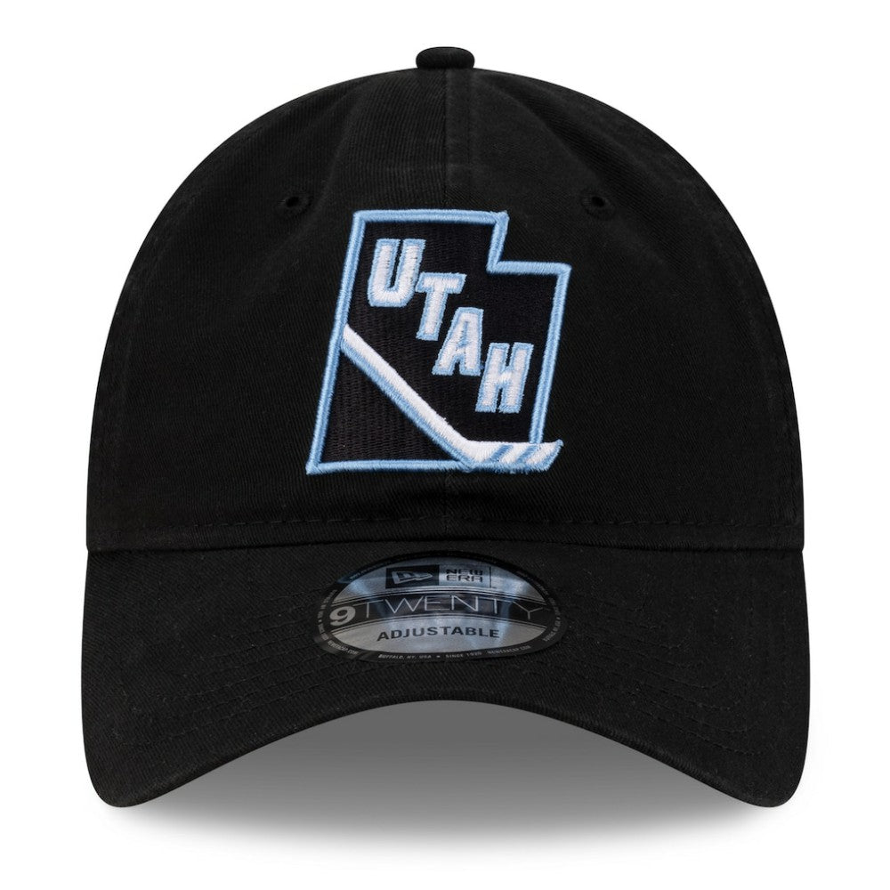 Utah Mammoth - New Era 9TWENTY Adjustable Hat Black