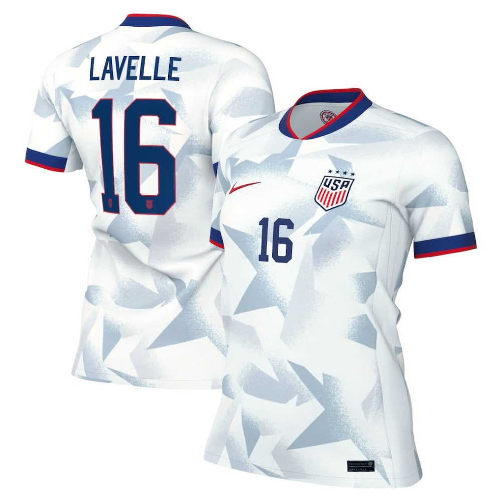 Nike Rose Lavelle USWNT Women's 2025 Home Replica Player Jerseys - White
