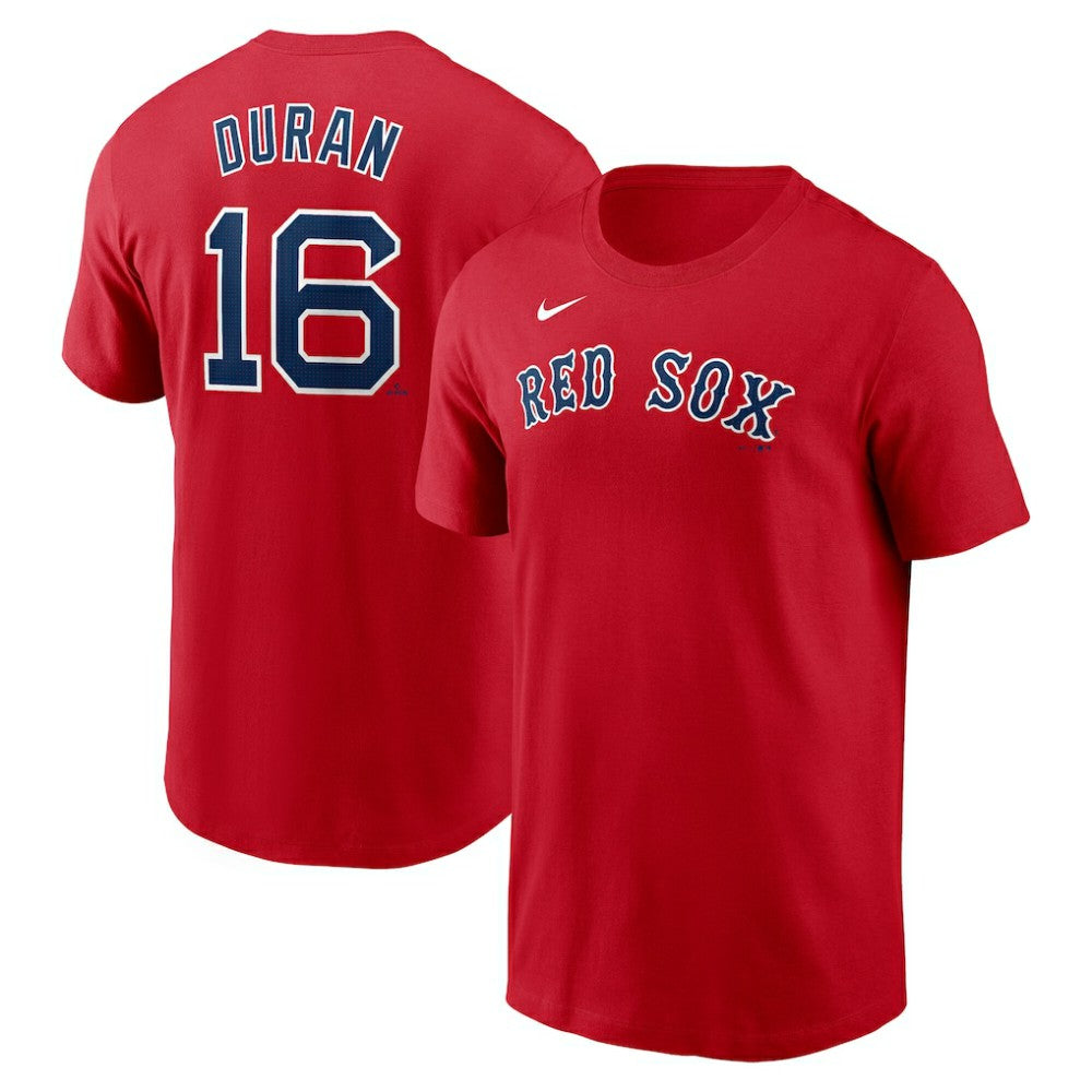 Jarren Duran Boston Red Sox Nike Fuse Name & Number T-Shirt Near Me