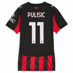 Puma Christian Pulisic AC Milan Women's 2025/26 Home Replica Player Jerseys - Red