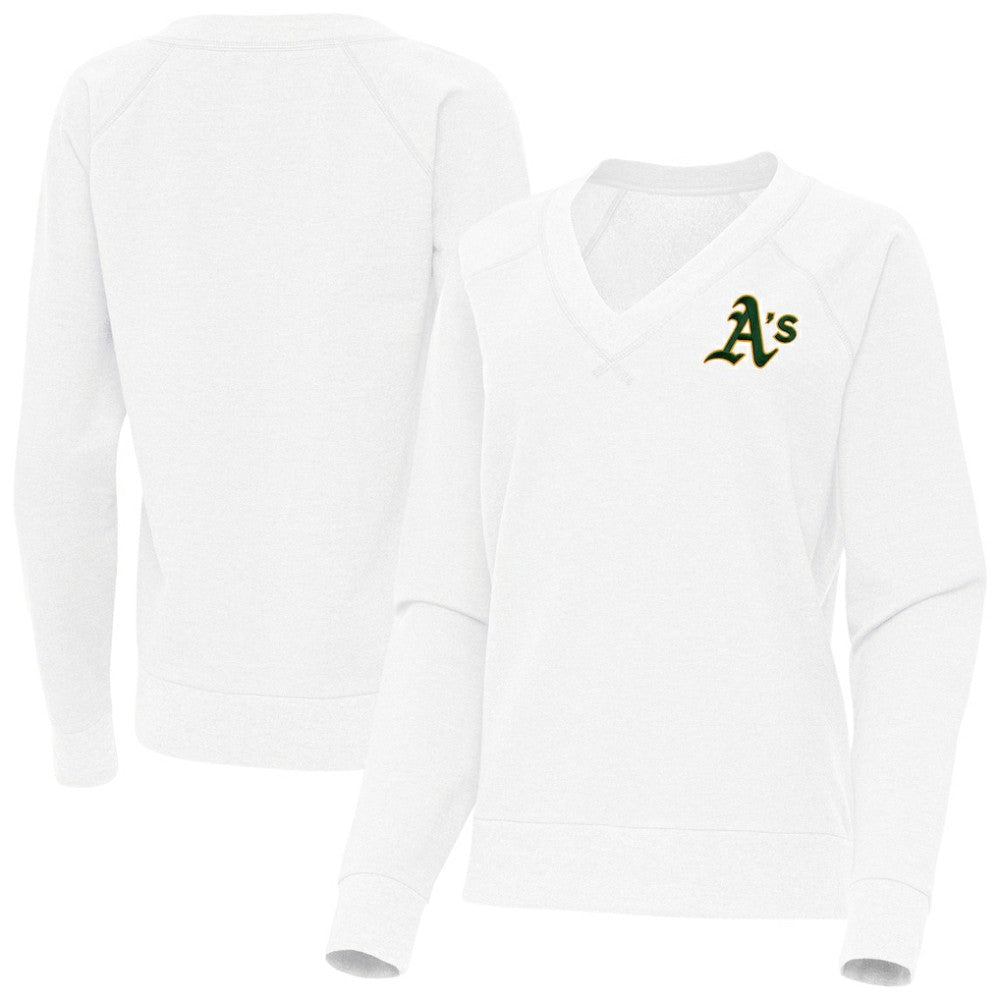 Athletics Antigua Women's Varsity Tri-Blend V-Neck Long Sleeve T-Shirt Sale