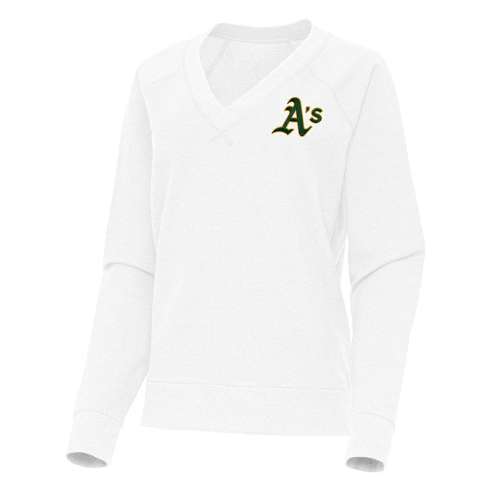 Athletics Antigua Women's Varsity Tri-Blend V-Neck Long Sleeve T-Shirt Sale