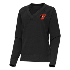 Baltimore Orioles Antigua Women's Varsity Tri-Blend V-Neck Long Sleeve T-Shirt discount