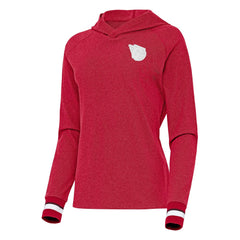 Cleveland Guardians Antigua Women's Trek Pullover Hoodie On Sale
