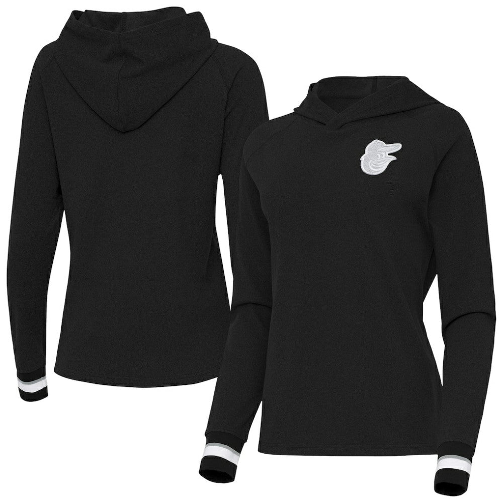 Baltimore Orioles Antigua Women's Trek Pullover Hoodie Sale