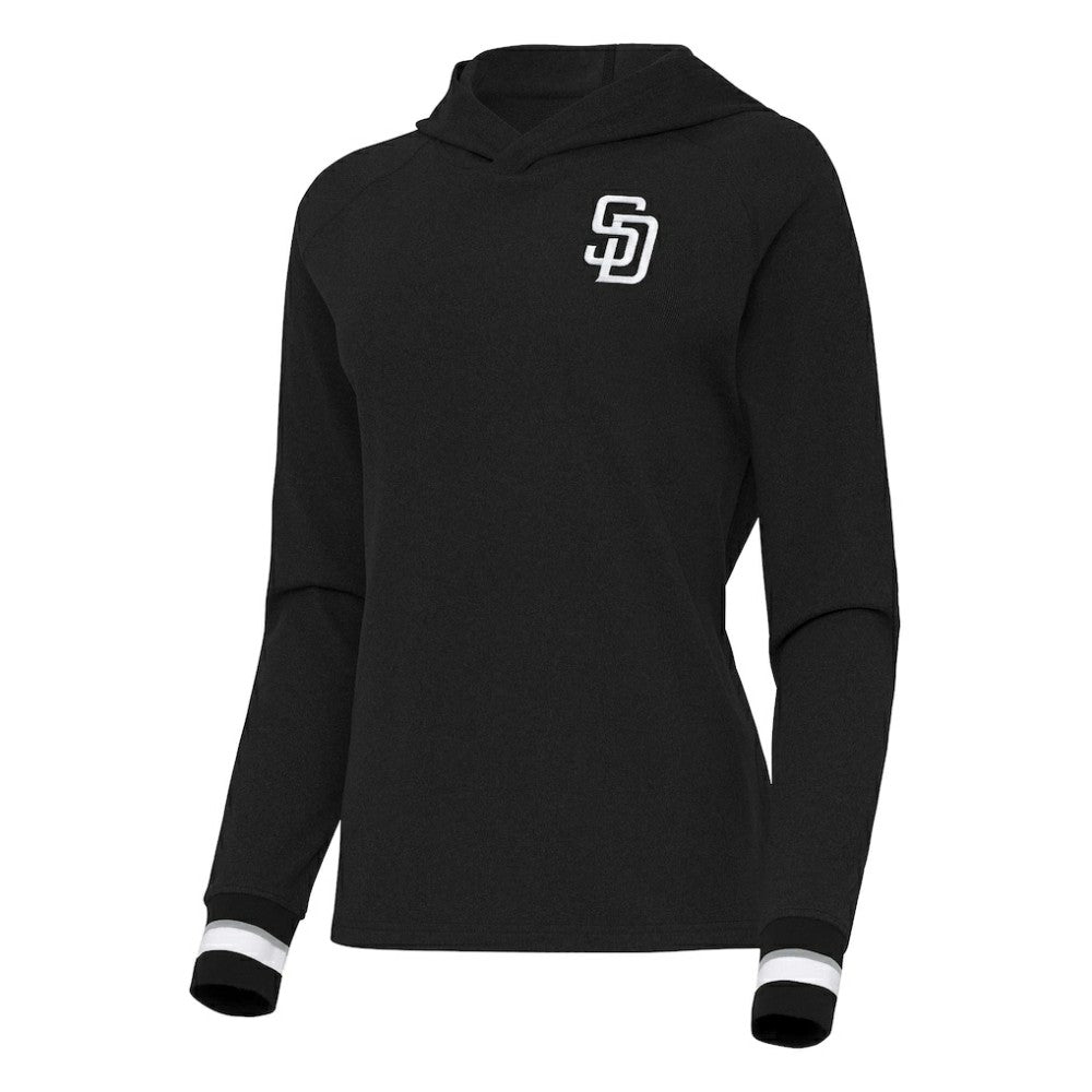San Diego Padres Antigua Women's Trek Pullover Hoodie Near Me