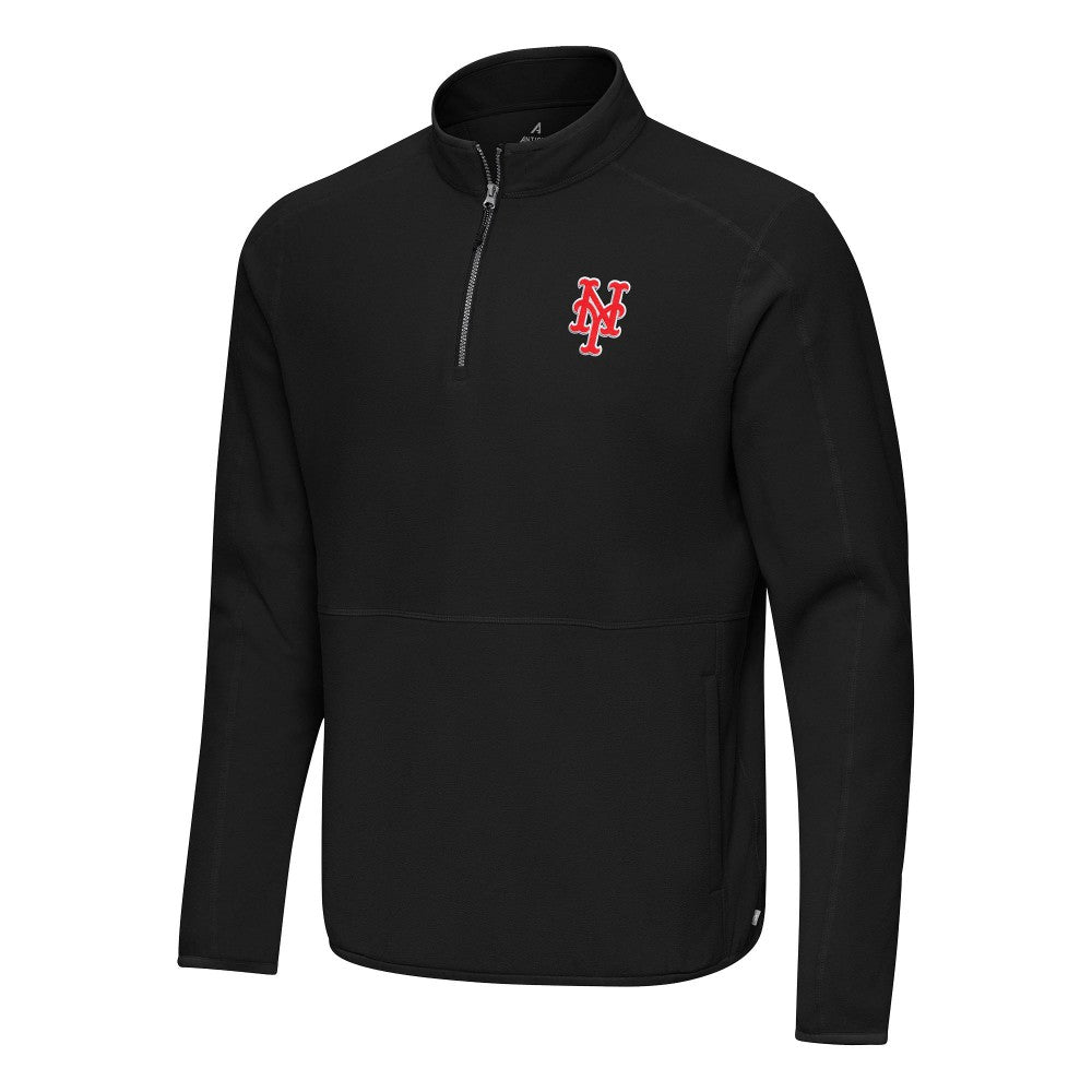New York Mets Antigua Step Up Quarter-Zip Pullover Clearance