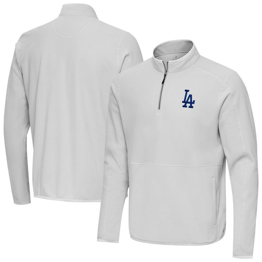 Los Angeles Dodgers Antigua Step Up Quarter-Zip Pullover Near Me