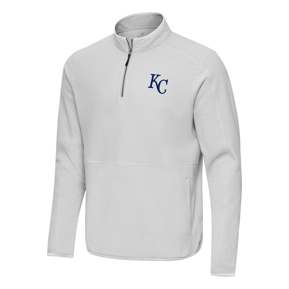 Kansas City Royals Antigua Step Up Quarter-Zip Pullover discount