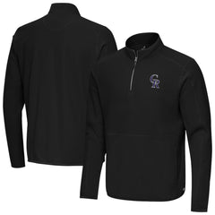 Colorado Rockies Antigua Step Up Quarter-Zip Pullover On Sale
