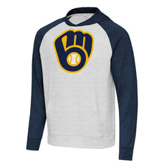 Milwaukee Brewers Antigua Urgent Pullover Hoodie Sale