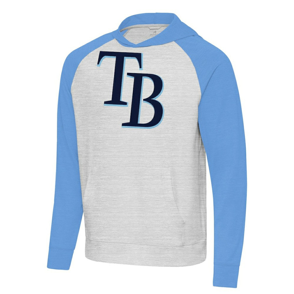 Tampa Bay Rays Antigua Urgent Pullover Hoodie Lifestyle