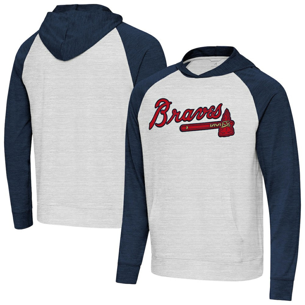Atlanta Braves Antigua Urgent Pullover Hoodie Online