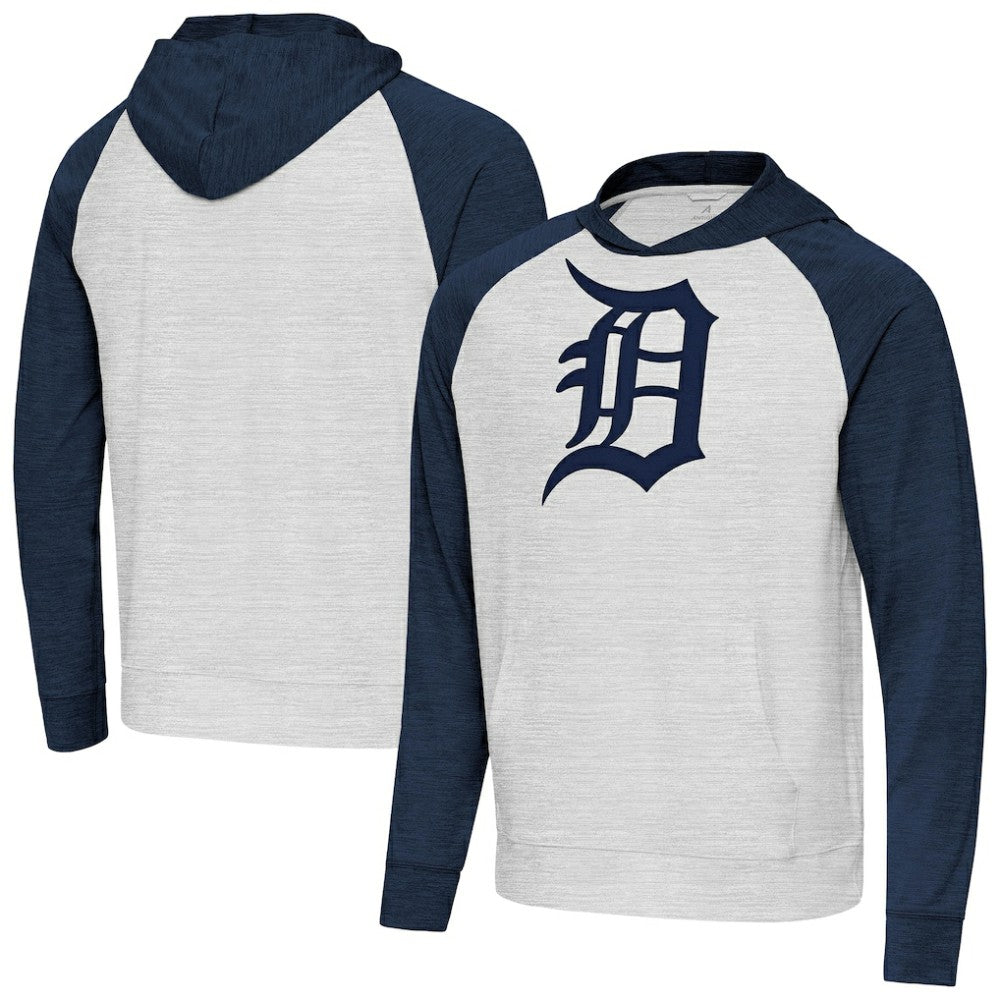 Detroit Tigers Antigua Urgent Pullover Hoodie On Sale