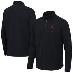 San Francisco Giants Antigua Sync Tri-Blend Quarter-Zip Pullover discount