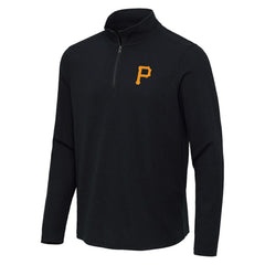 Pittsburgh Pirates Antigua Sync Tri-Blend Quarter-Zip Pullover Near Me
