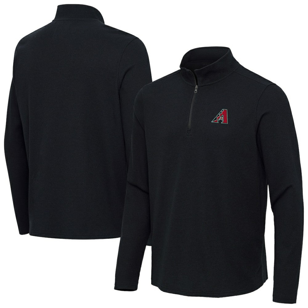 Arizona Diamondbacks Antigua Sync Tri-Blend Quarter-Zip Pullover Lifestyle