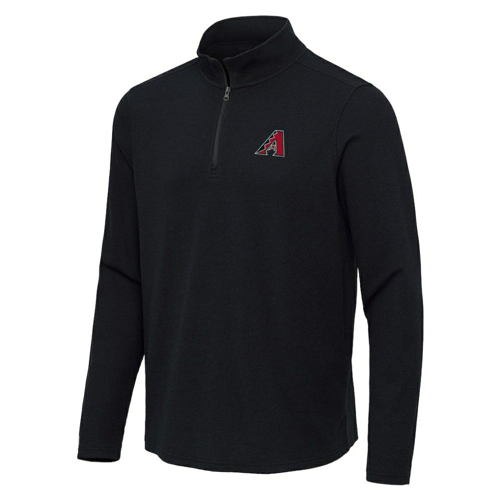 Arizona Diamondbacks Antigua Sync Tri-Blend Quarter-Zip Pullover Lifestyle