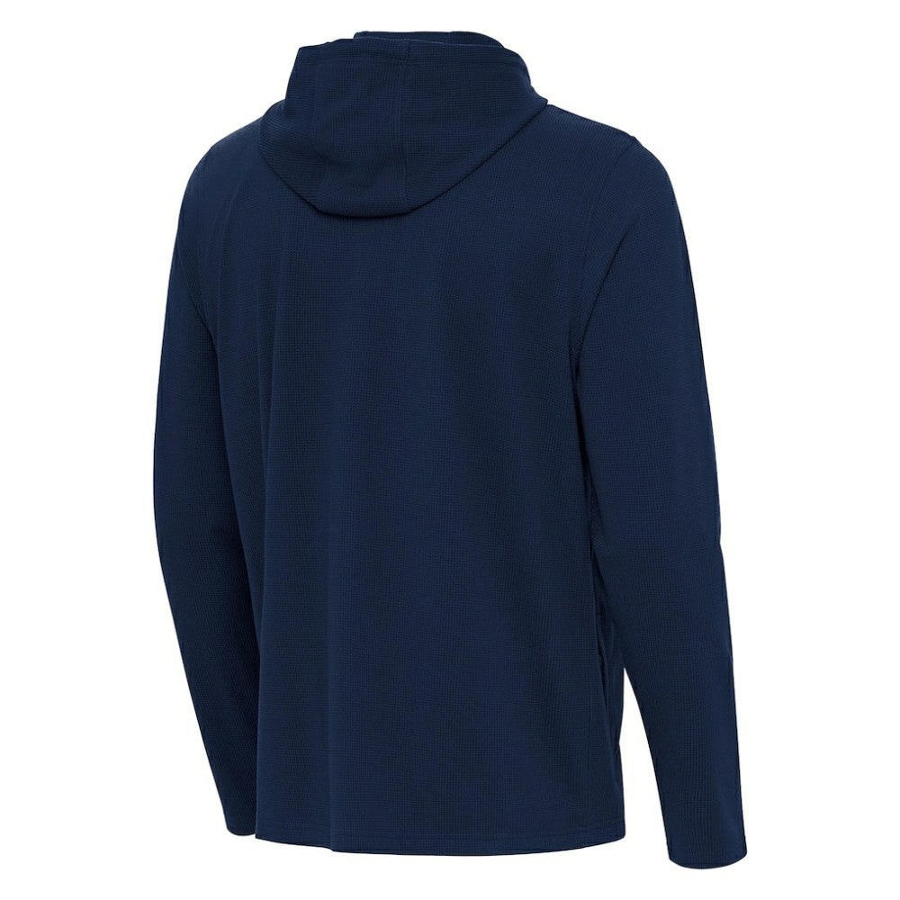 Minnesota Twins Antigua Connected Quarter-Zip Pullover Hoodie Clearance