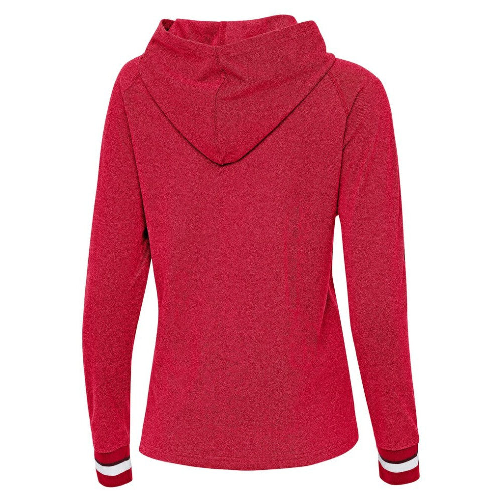 Los Angeles Angels Antigua Women's Trek Pullover Hoodie On Sale