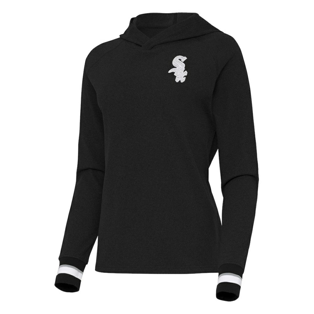 Chicago White Sox Antigua Women's Trek Pullover Hoodie Sale