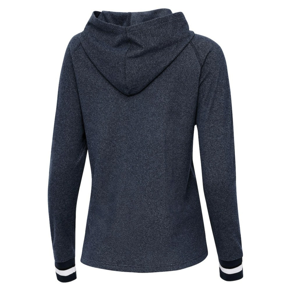 Tampa Bay Rays Antigua Women's Trek Pullover Hoodie Clearance