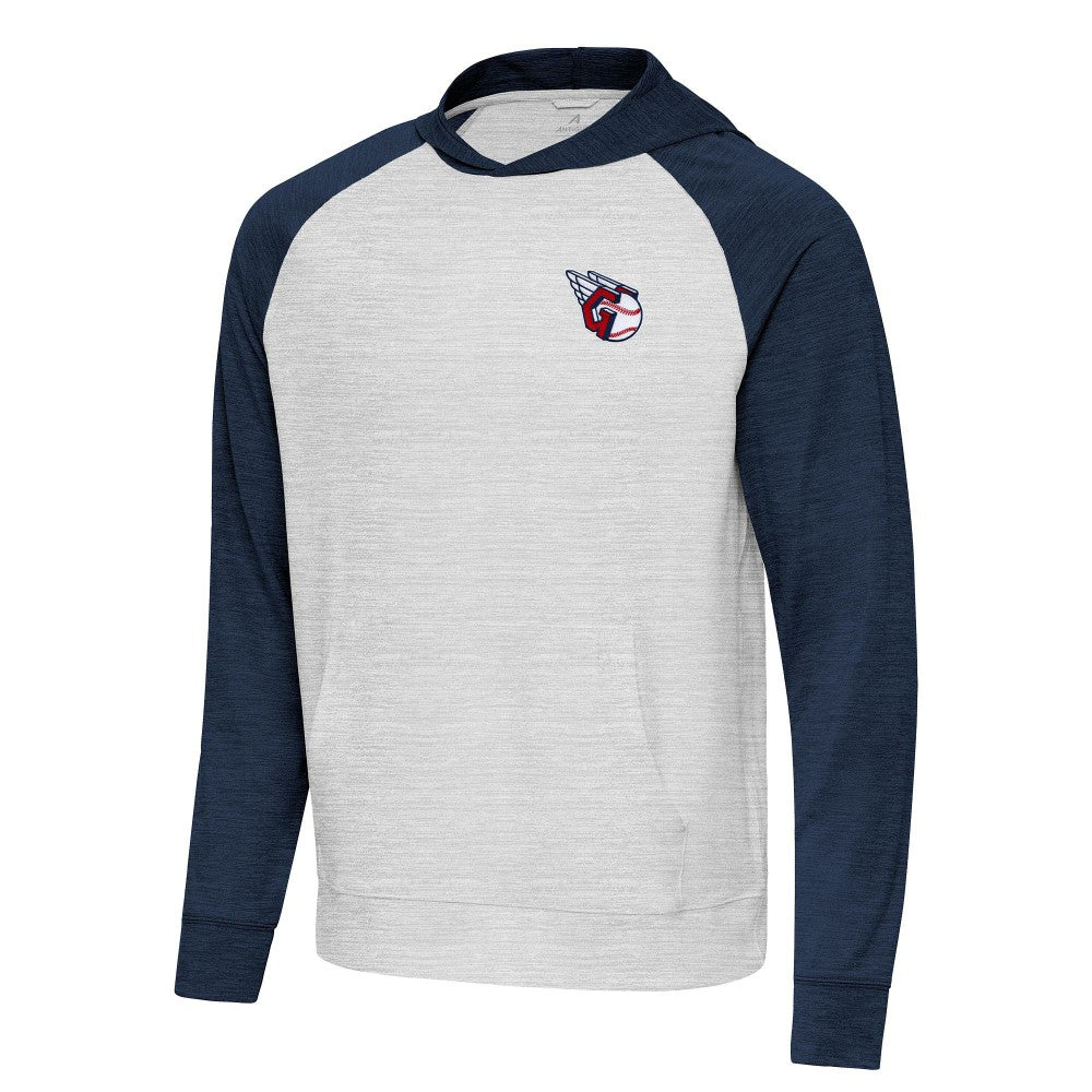 Cleveland Guardians Antigua Urgent Pullover Hoodie On Sale