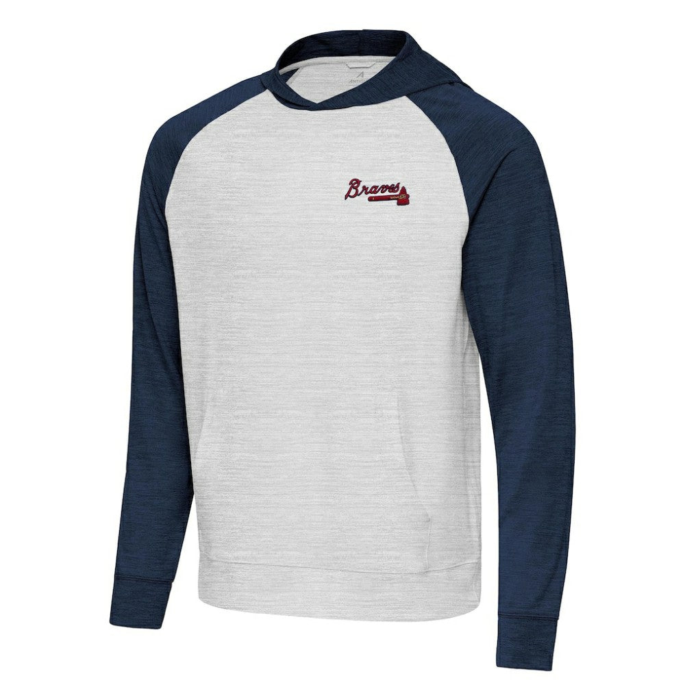 Atlanta Braves Antigua Urgent Pullover Hoodie discount