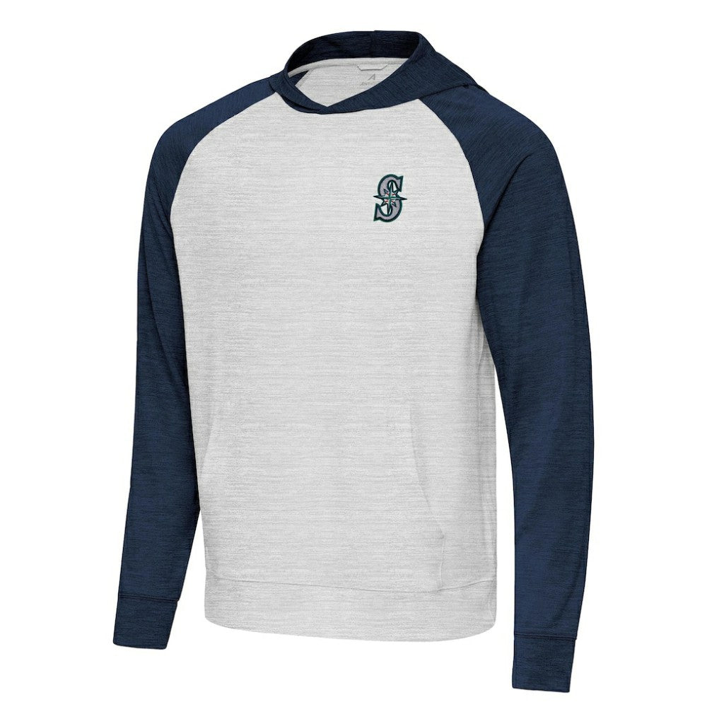 Seattle Mariners Antigua Urgent Pullover Hoodie discount