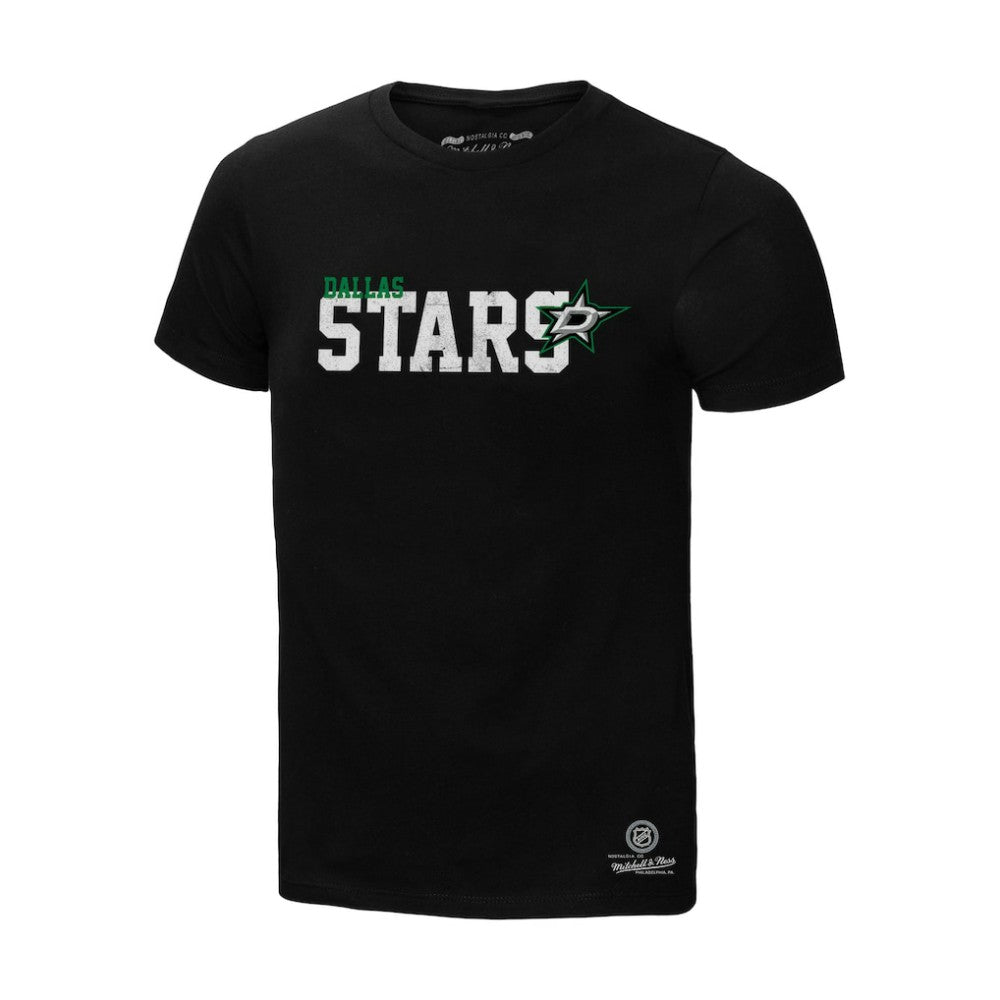 Dallas Stars - Mitchell & Ness Home T-Shirt Black