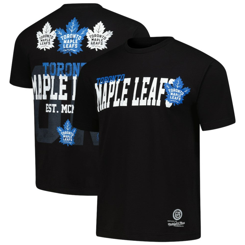 Toronto Maple Leafs - Mitchell & Ness Home T-Shirt Black