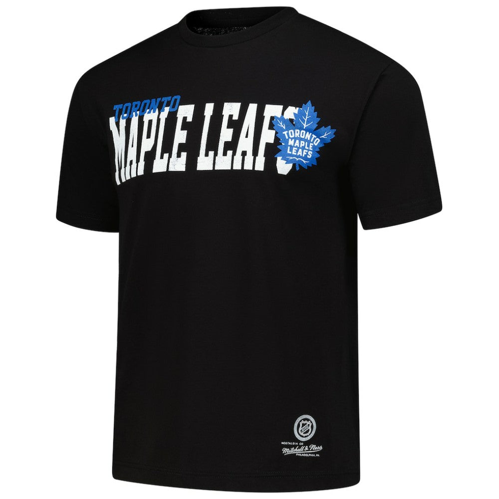 Toronto Maple Leafs - Mitchell & Ness Home T-Shirt Black