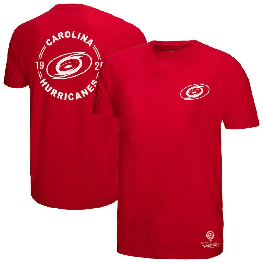 Carolina Hurricanes - Mitchell & Ness Core Penalty Box 3.0 T-Shirt Red