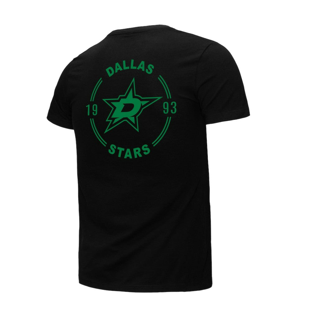 Dallas Stars - Mitchell & Ness Core Penalty Box 3.0 T-Shirt Black