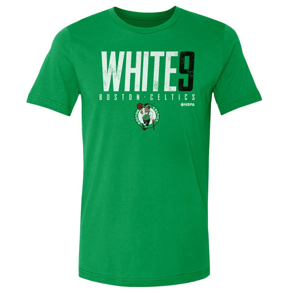 NBA - Derrick White Boston Celtics 500 Level Elite Player T-Shirt - Kelly Green