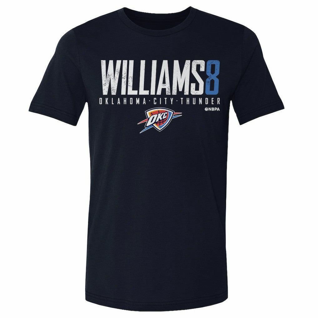 NBA - Jalen Williams Oklahoma City Thunder 500 Level Elite Player T-Shirt - Navy