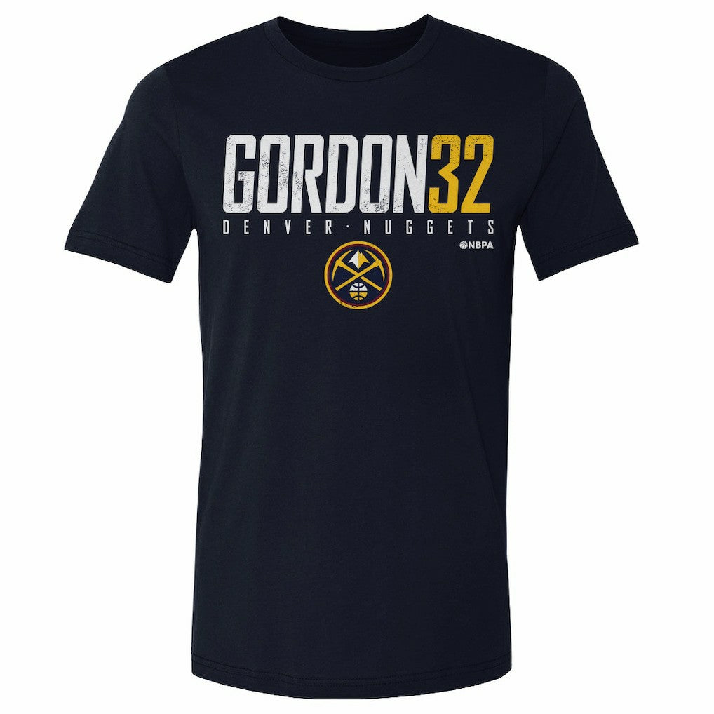 NBA - Aaron Gordon Denver Nuggets 500 Level Elite Player T-Shirt - Navy