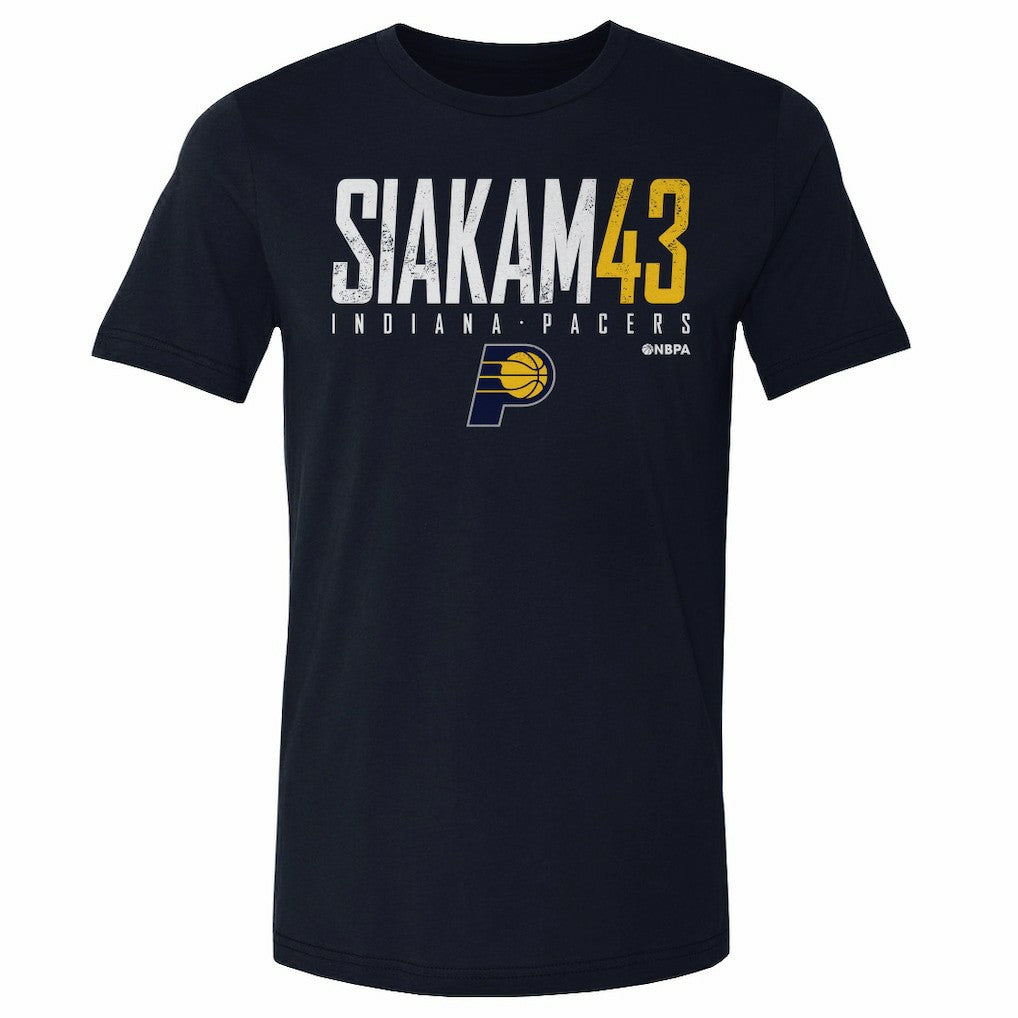 NBA - Pascal Siakam Indiana Pacers 500 Level Elite Player T-Shirt - Navy
