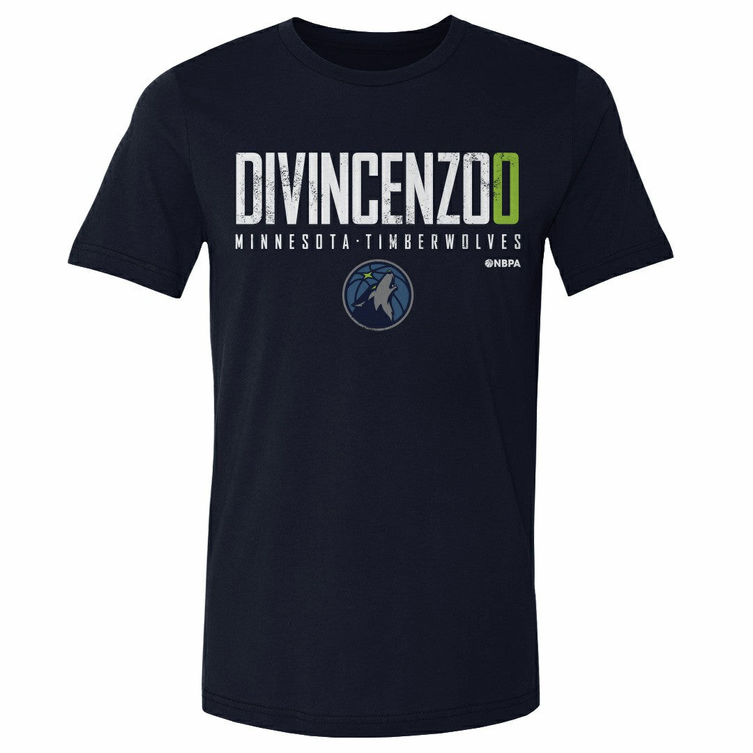 NBA - Donte DiVincenzo Minnesota Timberwolves 500 Level Elite Player T-Shirt - Navy