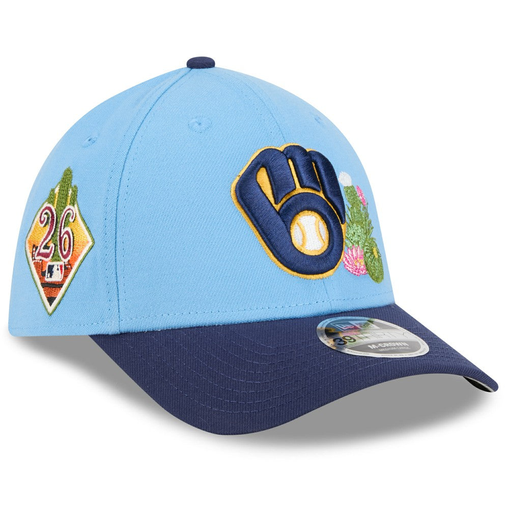 Milwaukee Brewers New Era 2026 Spring Training M-Crown 39THIRTY Flex Hat Lifestyle