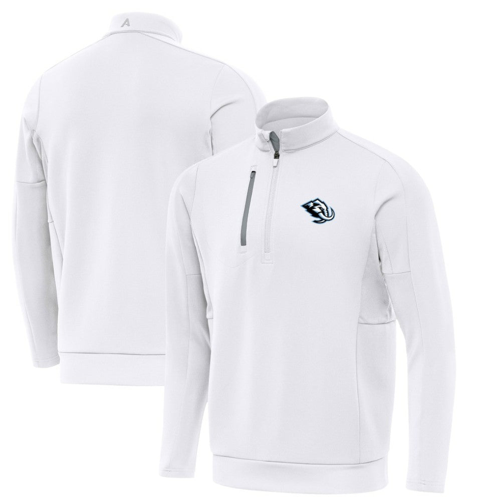 Utah Mammoth - Antigua Generation Quarter-Zip Pullover White