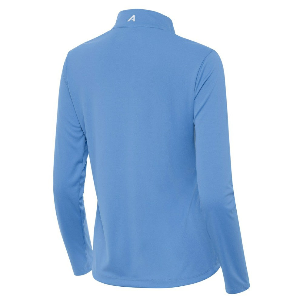 Utah Mammoth - Antigua Women's Tribute Half-Zip Pullover Powder Blue