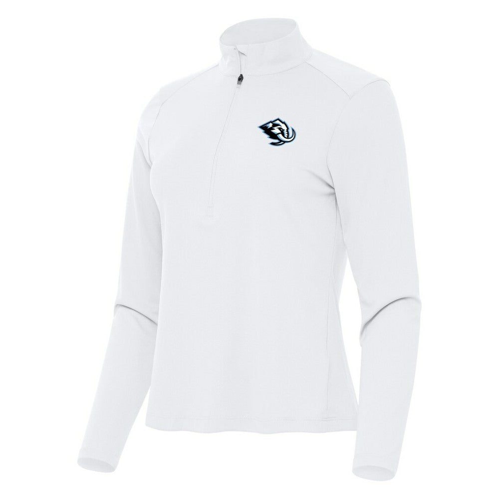 Utah Mammoth - Antigua Women's Tribute Half-Zip Pullover White