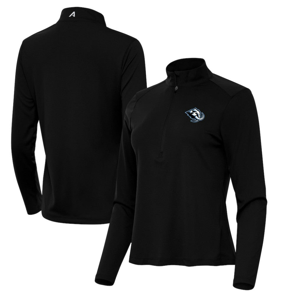 Utah Mammoth - Antigua Women's Tribute Half-Zip Pullover Black