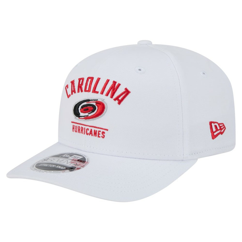 Carolina Hurricanes - New Era Team Lockup Basic 9SEVENTY Adjustable Hat White