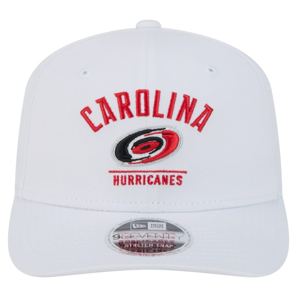 Carolina Hurricanes - New Era Team Lockup Basic 9SEVENTY Adjustable Hat White