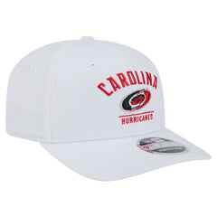 Carolina Hurricanes - New Era Team Lockup Basic 9SEVENTY Adjustable Hat White