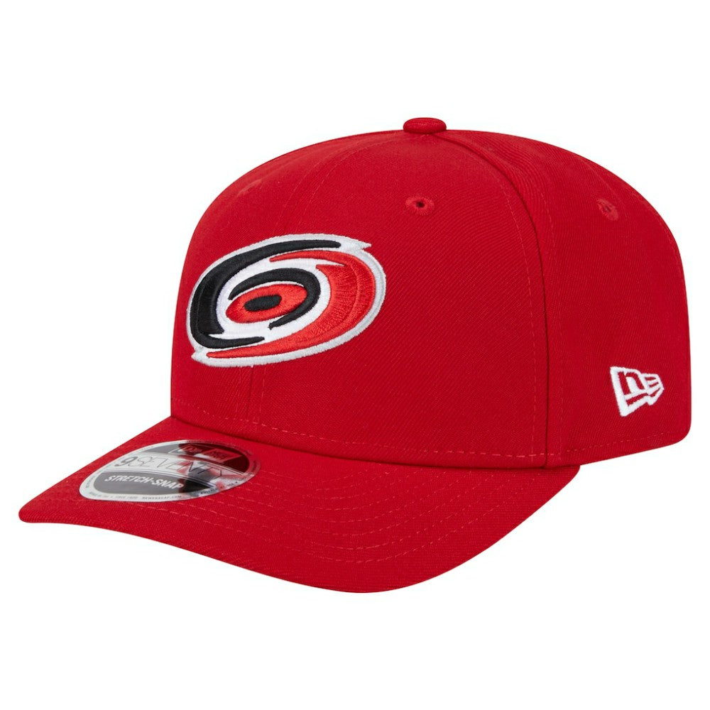 Carolina Hurricanes - New Era Logo Basic 9SEVENTY Adjustable Hat Red