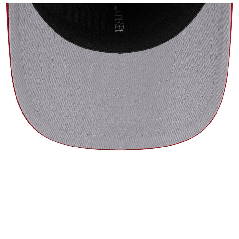 Carolina Hurricanes - New Era Logo Basic 9SEVENTY Adjustable Hat Red